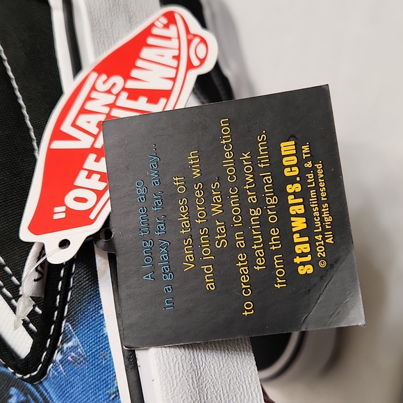 Vans Classic × Star Wars A New Hope Slip-on sneakers ( m size 9, w size 10.5) - Picture 13 of 14